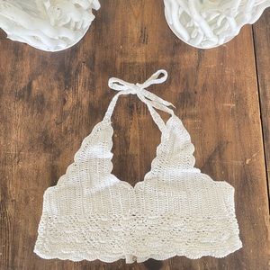 Crochet crop top